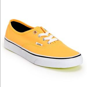 Orange Vans